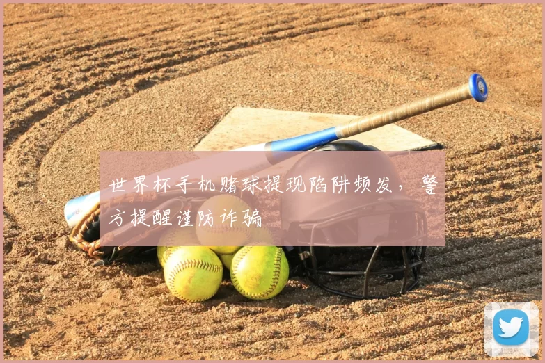 世界杯手机赌球提现陷阱频发,警方提醒谨防诈骗